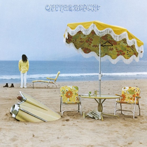 Neil Young On The Beach